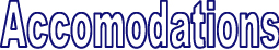 Accomodation